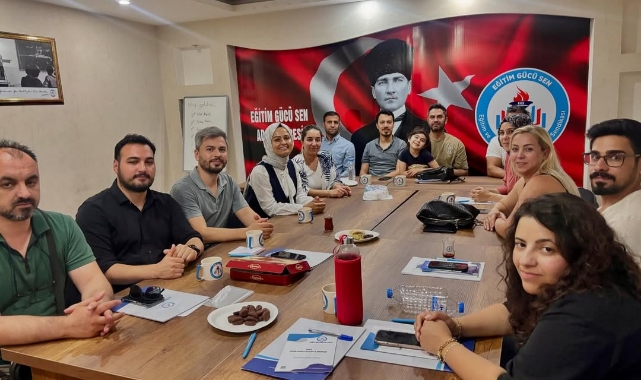 Eğitim Gücü Sen Adana Şubesi’nde Üye Rekoru
