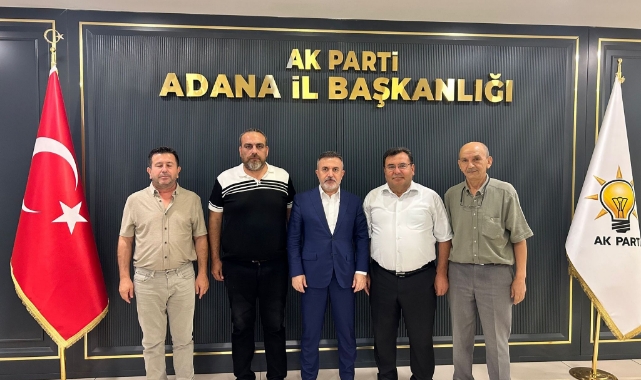 Sağlık-Sen Adana Şubesi’nden AK Parti İl ve İlçe Başkanlıklarına Ziyaret