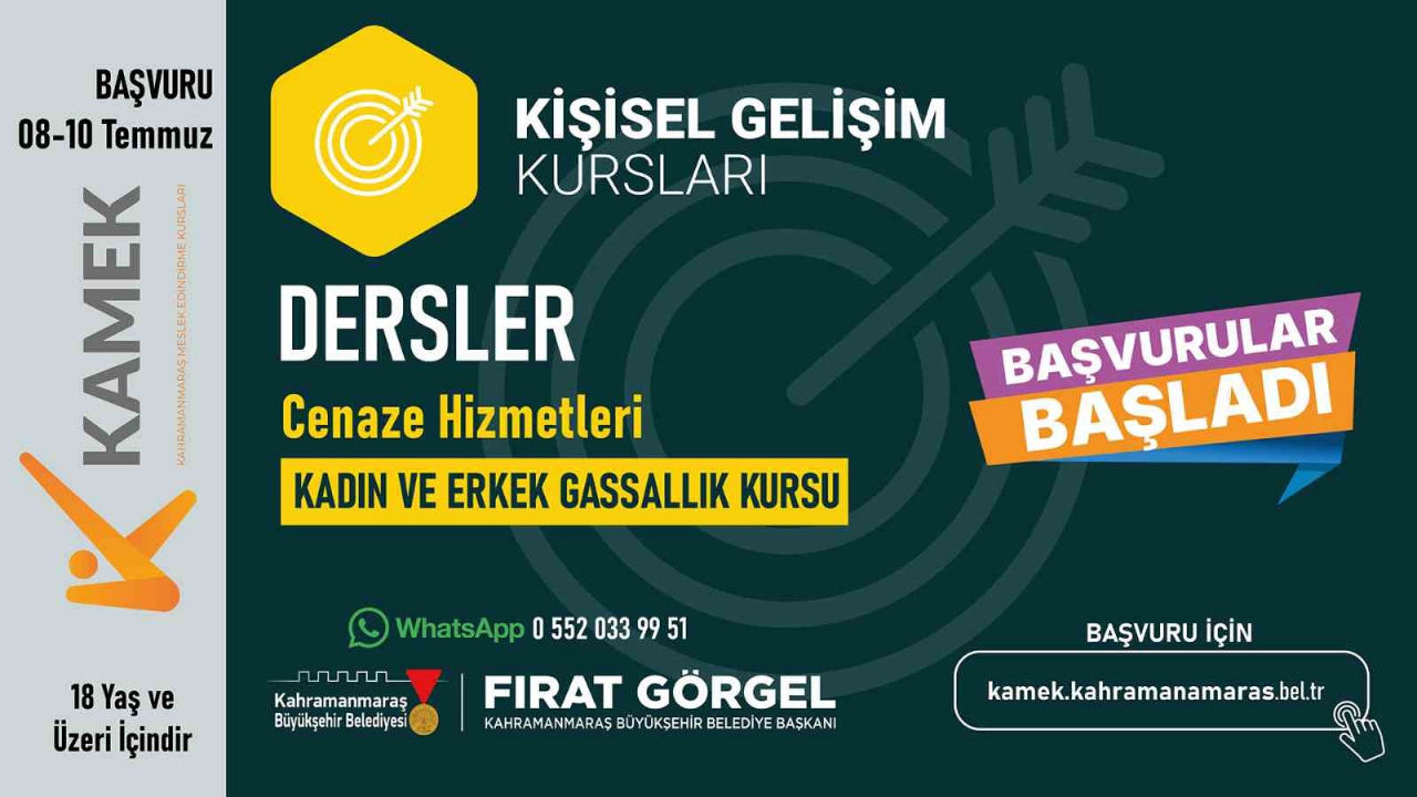 KAMEK'ten Gassallık Kursu