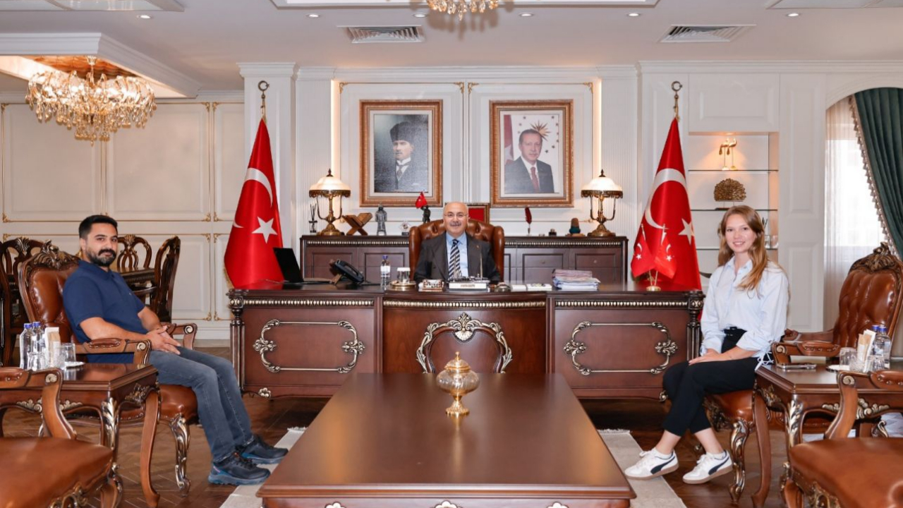 Ziraat Mühendislerinden Vali Köşger'e Ziyaret