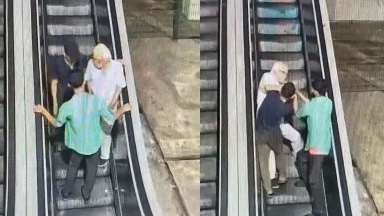 Dehşet Anları Kamerada: Yaşlı Adamın Boğazını Sıkıp Gasp Ettiler