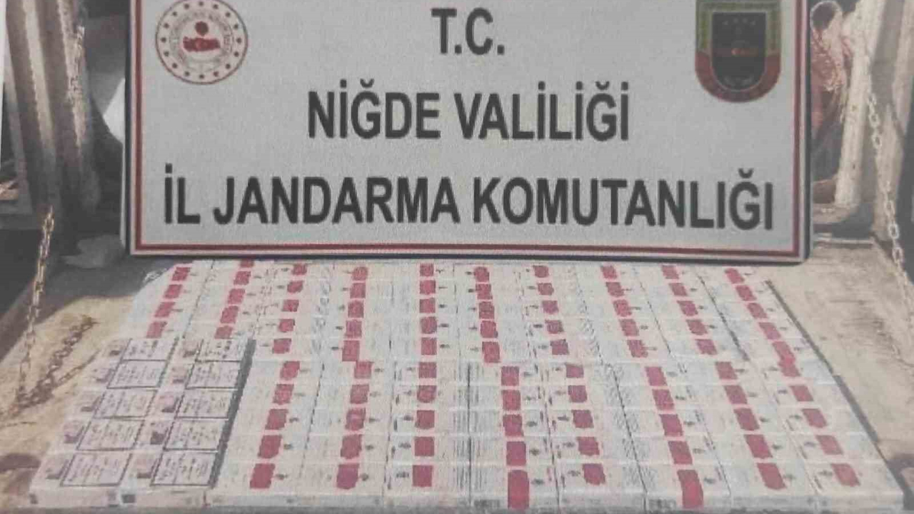 370 Paket Kaçak Sigara Ele Geçirildi