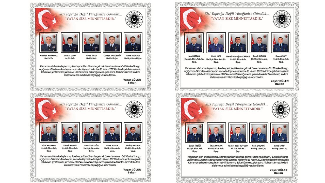 MSB Duyurdu:''20 Askerimiz Şehit Oldu''