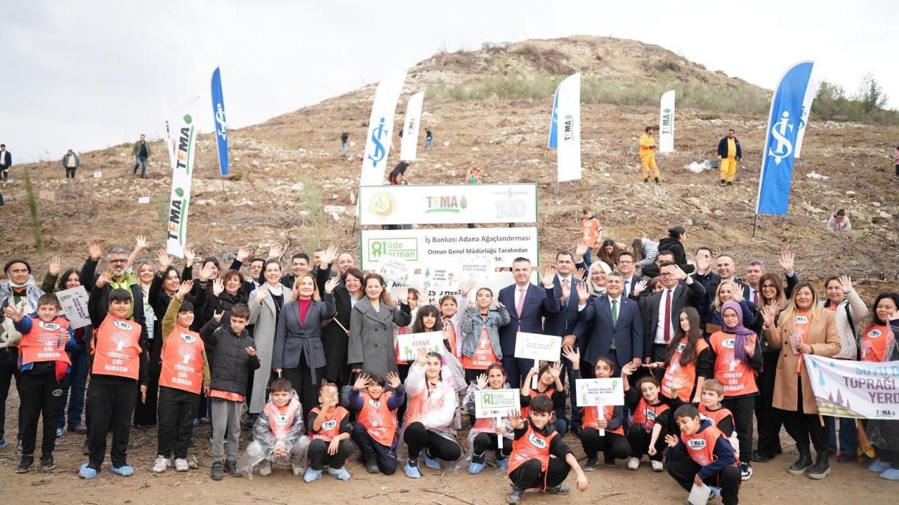 Adana'da 25 Bin Fidan Toprakla Buluşuyor