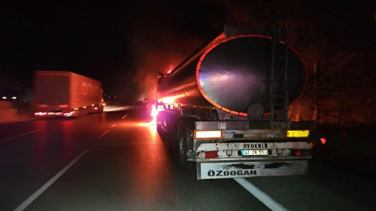 Tankerdeki Yangın Ormana Sıçradı