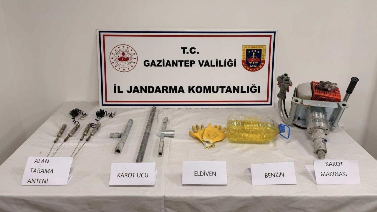 Kaçak Kazı Yapan Şahıslara Suçüstü:5 Gözaltı