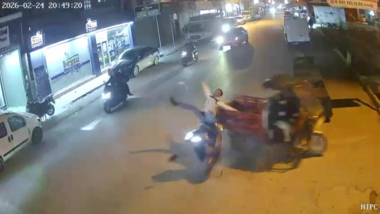 Motosikletler Çarpıştı:1 Yaralı