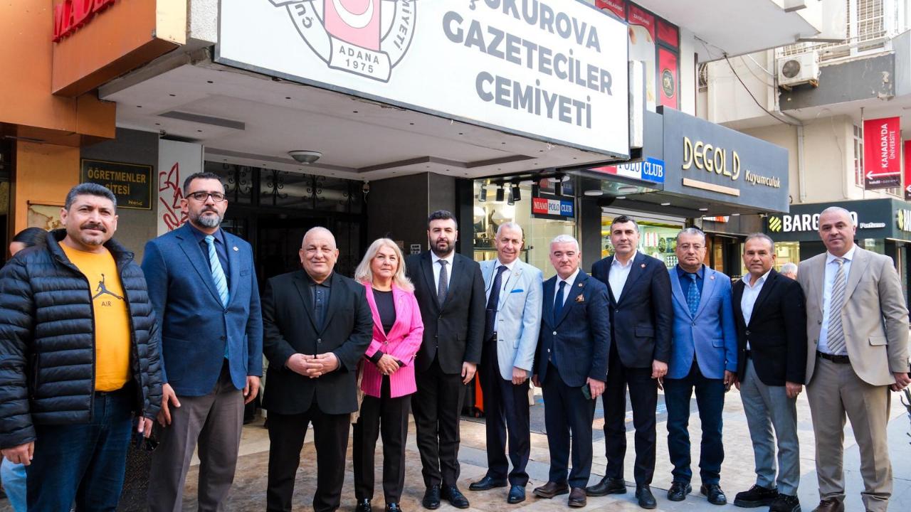 CHP Yönetiminden ÇGC'ye ''Hayırlı Olsun'' Ziyareti