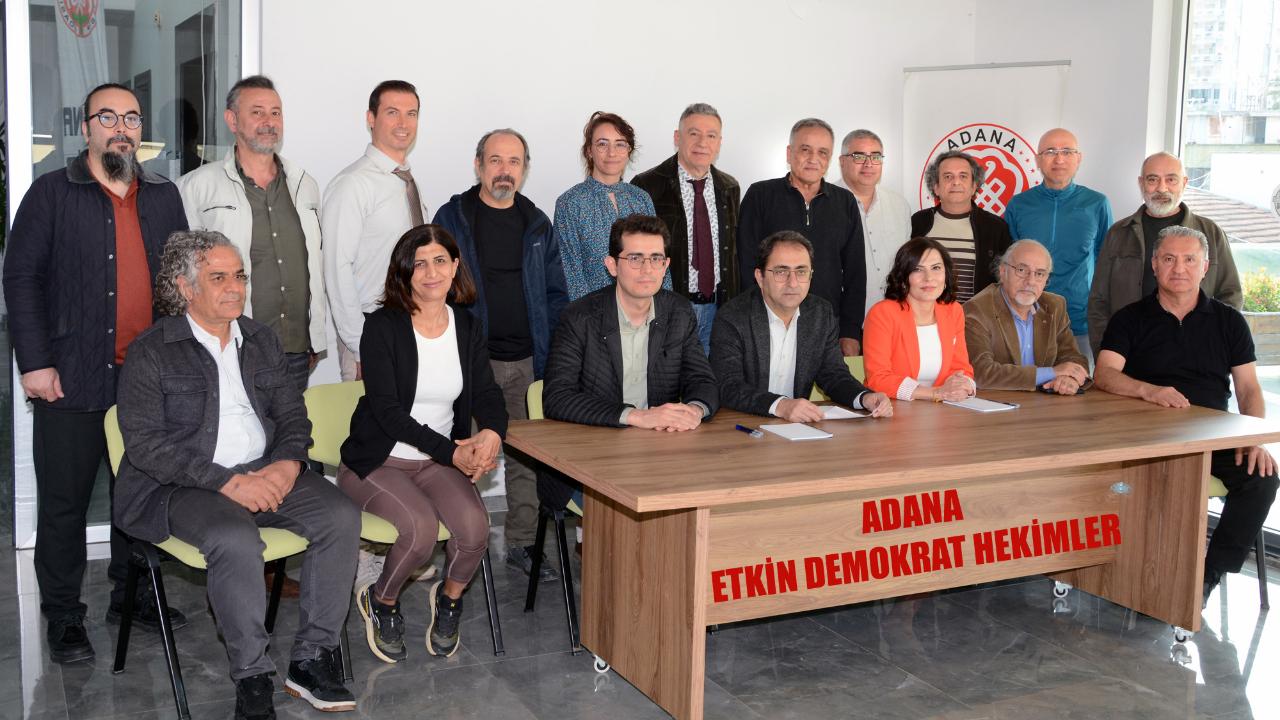 Adana Etkin Demokrat Hekimler Seçime Hazır