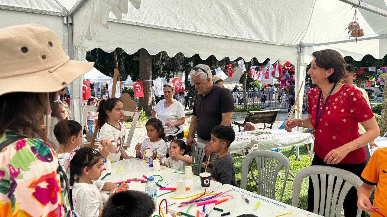 Adana Çocuk Festivali’nde çocuklara sıfır atık eğitimi