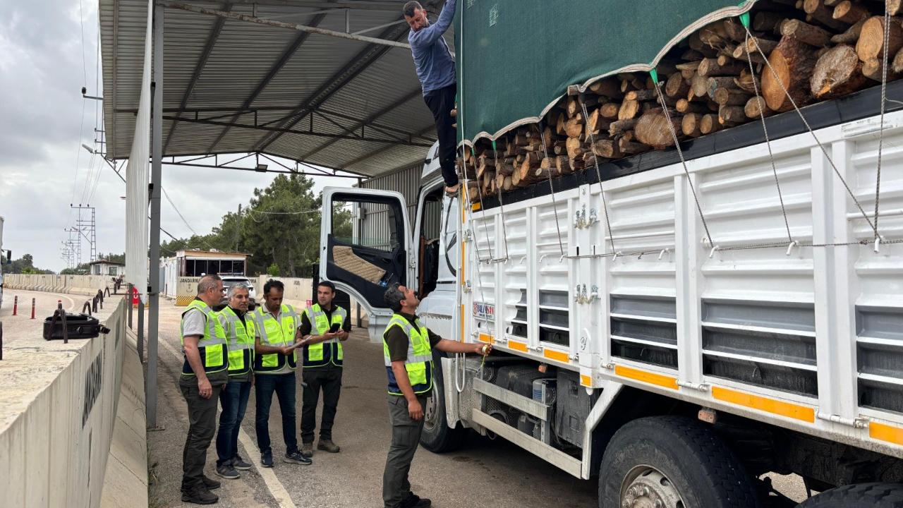 Adana’da Orman Kaçakçılığına Karşı Mobil Denetim