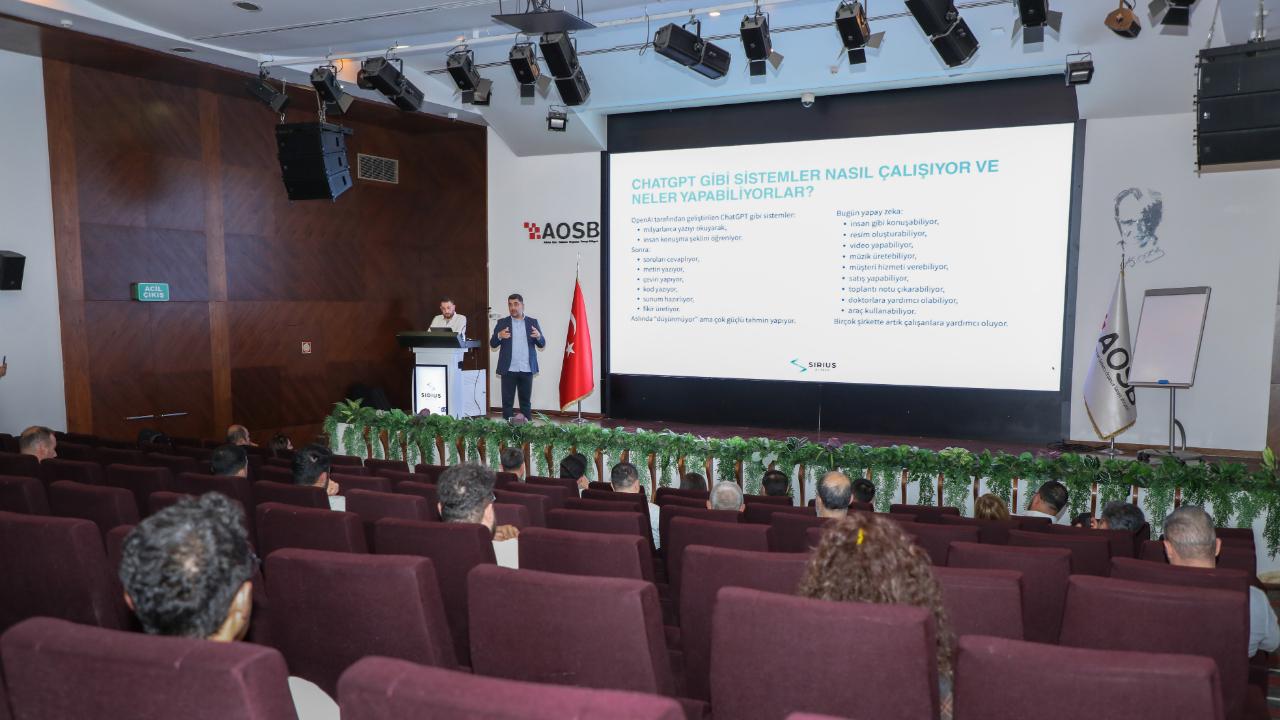 AOSB Akademi’den Sanayicilere Yapay Zeka Eğitimi