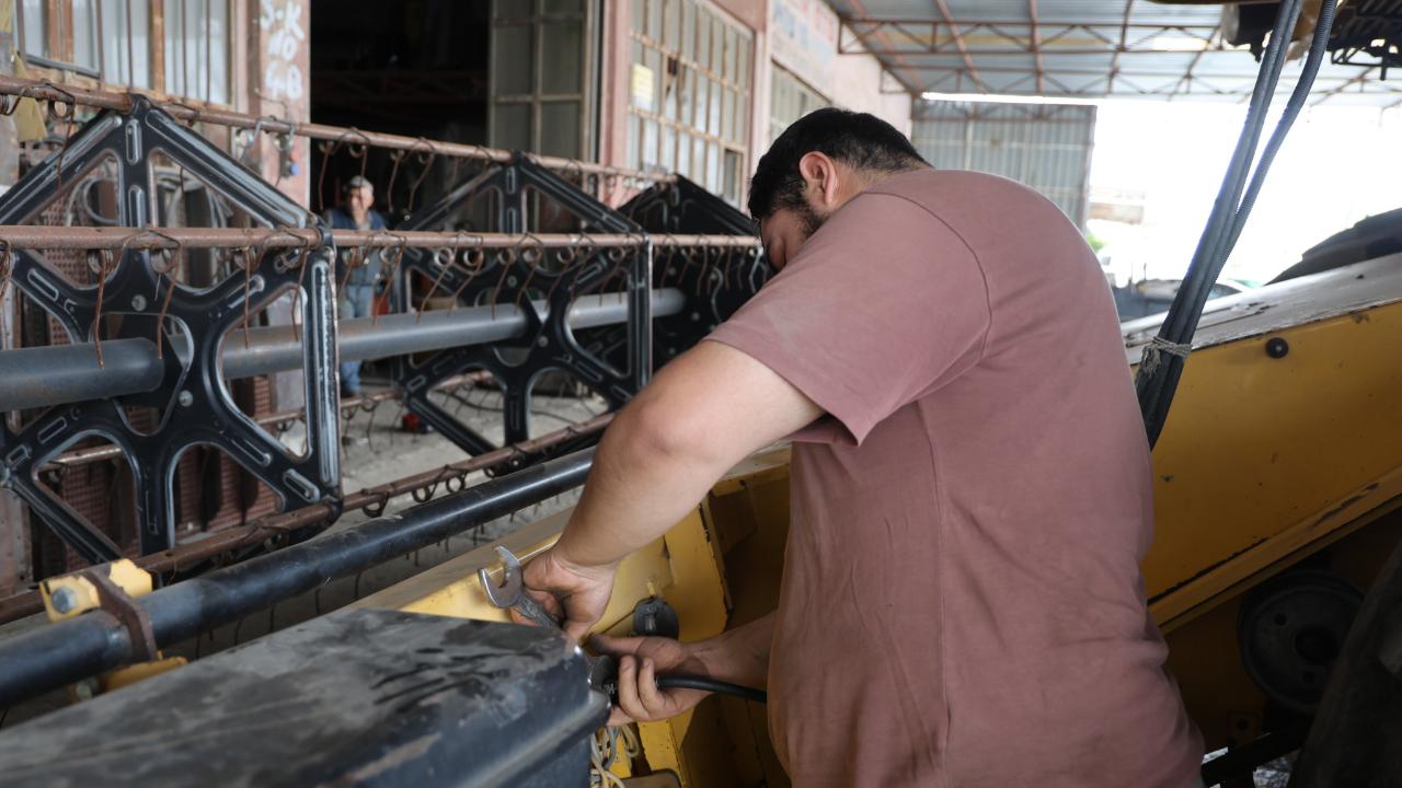 Bayram Öncesi ''Biçerdöver'' Bakımı