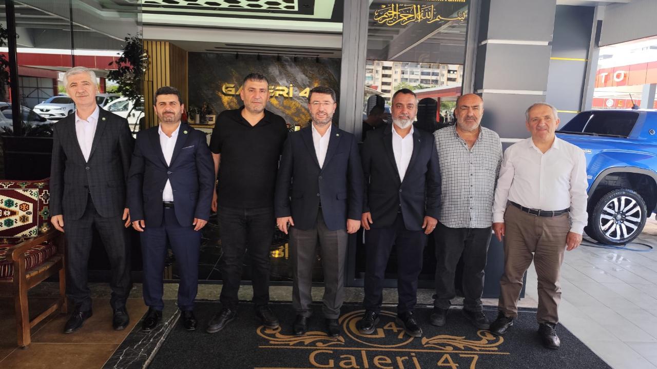 HÜDA-PAR Adana Teşkilatından Adana Oto Center’a Esnaf Ziyareti