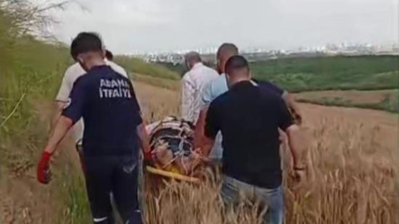 Otomobil Tarlaya Uçtu:1 Ölü, 1 Yaralı