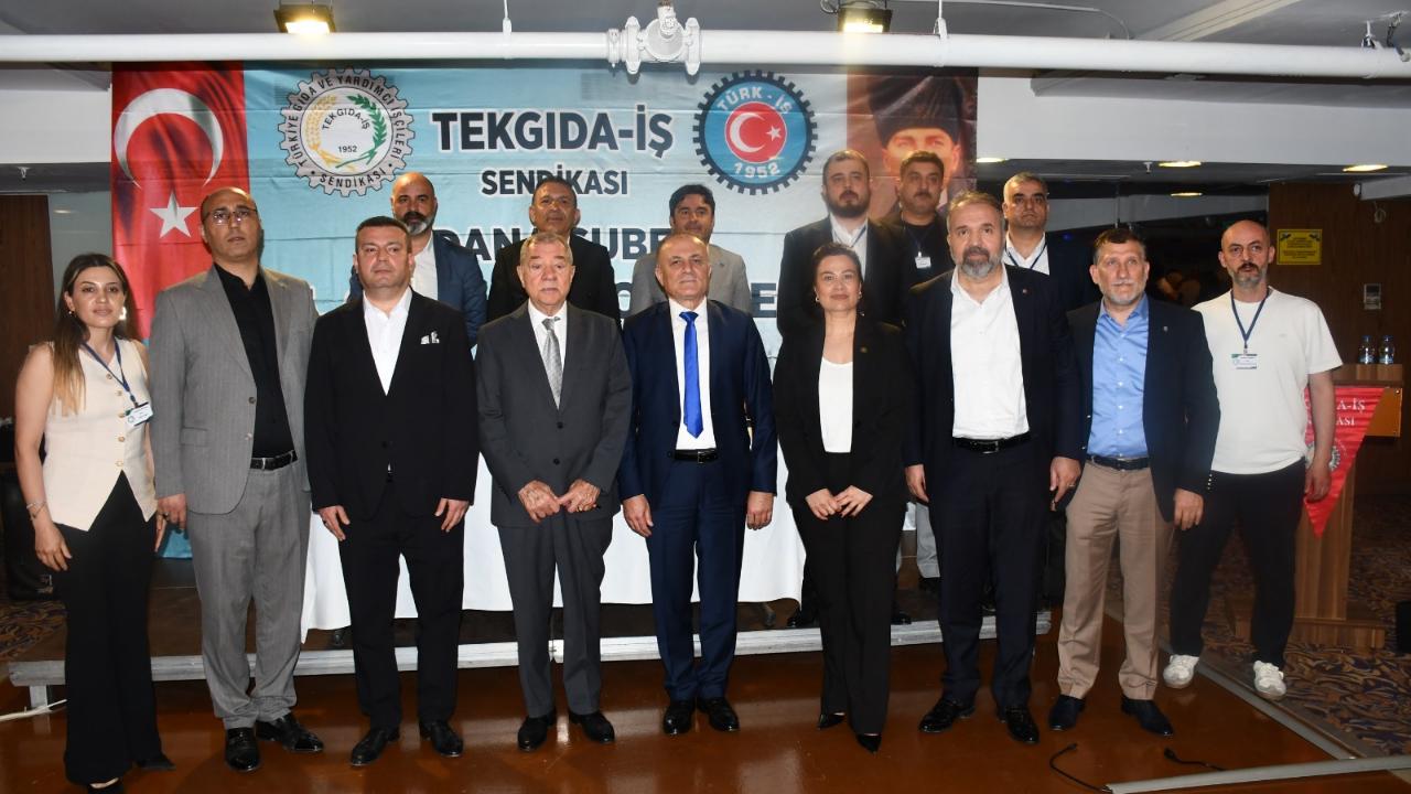 Tek Gıda-İş’te Başkan İbrahim Sani Gökmen Güven Tazeledi