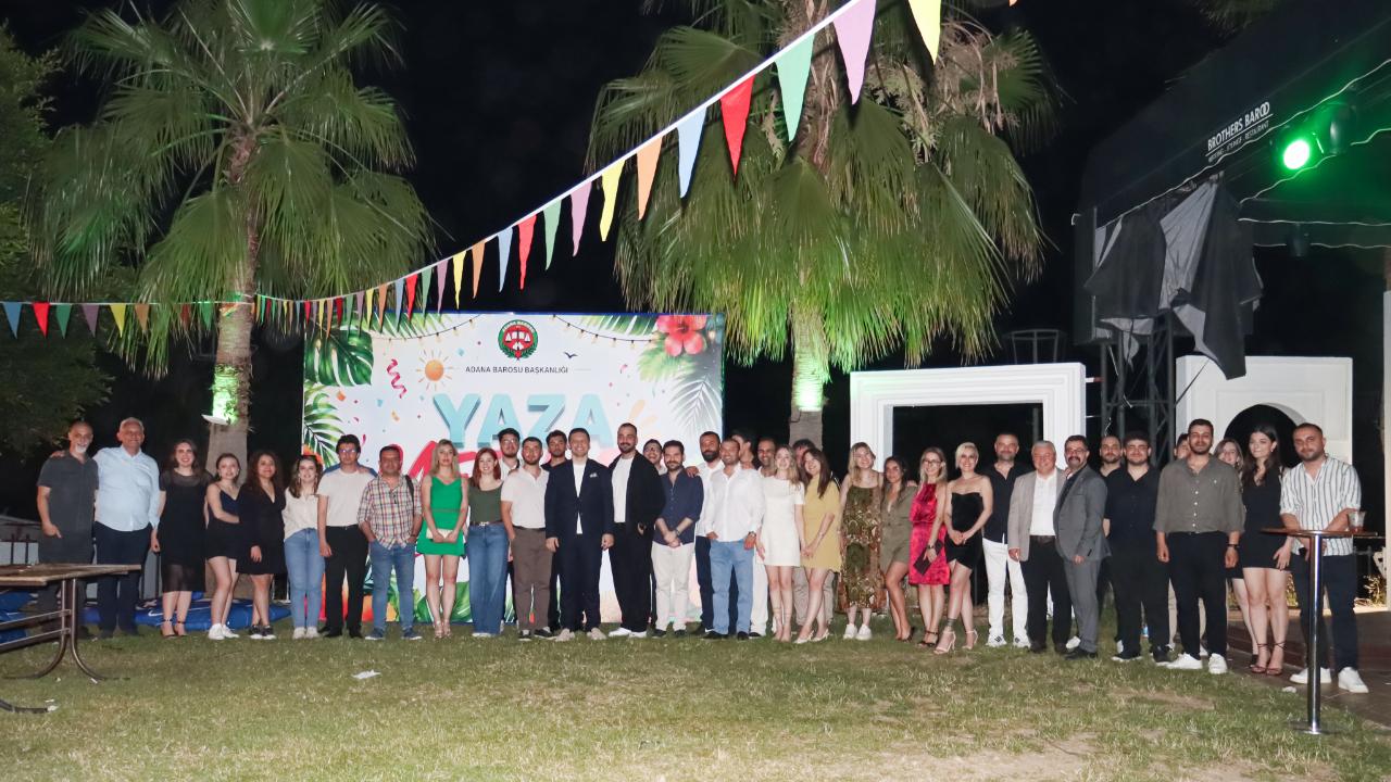 Adana Barosu Yaza Merhaba Partisi Coşkuyla Gerçekleştirildi