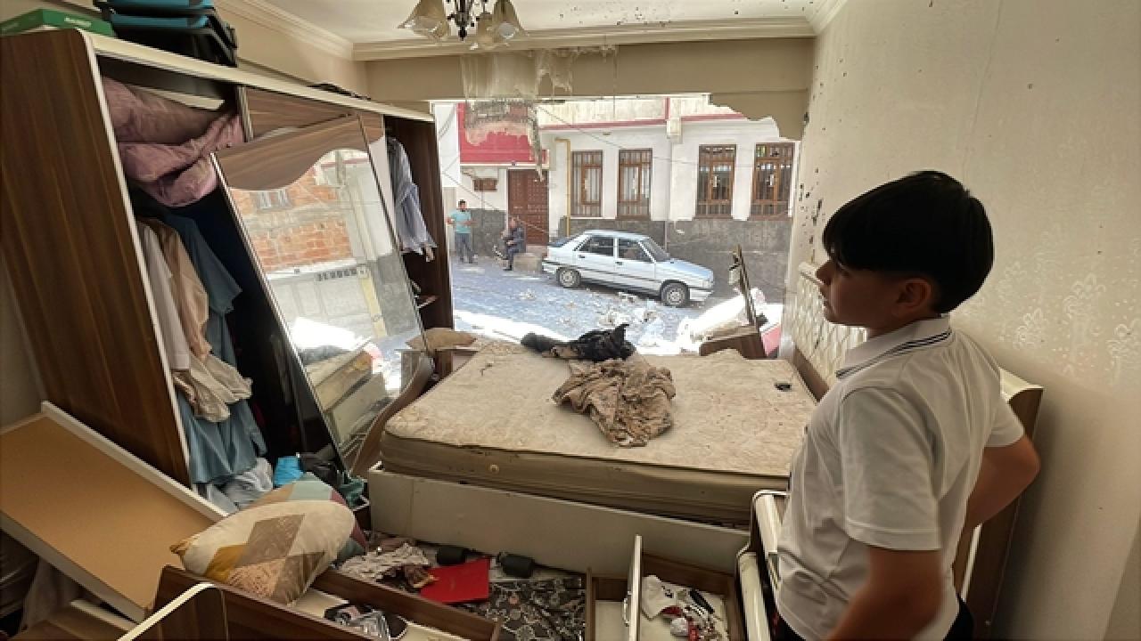 Gaz Sıkışması Patlamaya Neden Oldu:1 Yaralı