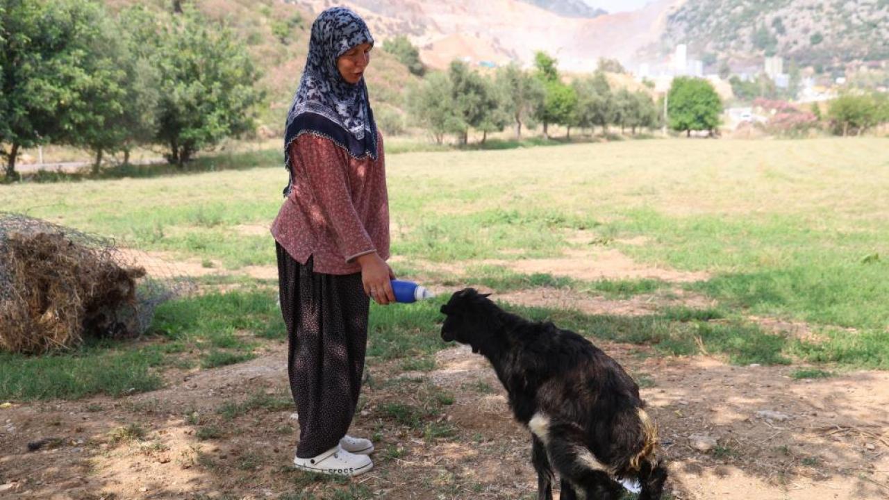 Görme Engelli Oğlağın Hayriye Teyze ile Kurduğu Duygusal Bağ Gönülleri Isıttı