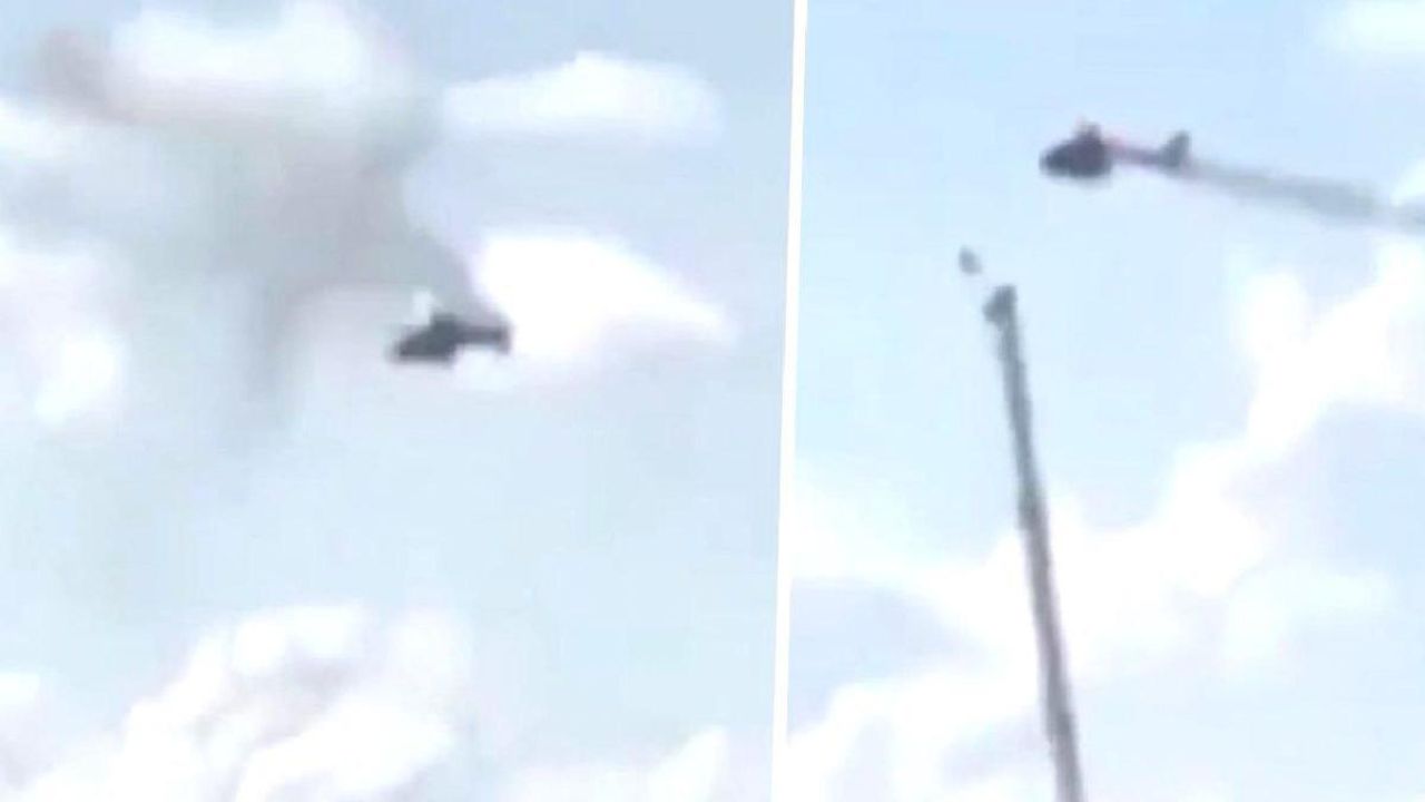 Helikopter Kazası Kamerada! 14 Kişi Ölmüştü