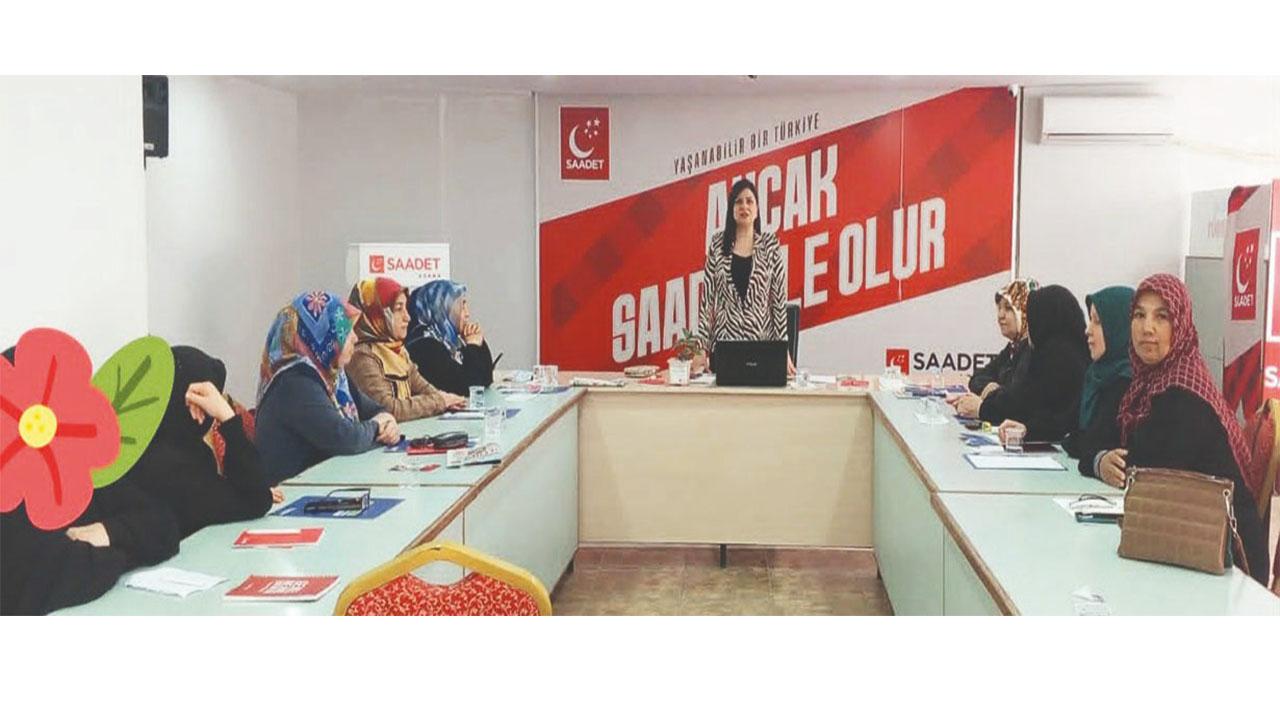 Siyaset Koçu Pekduraner’den Saadet Partili Kadınlara İletişi