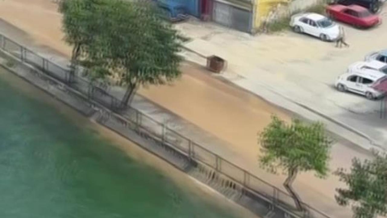 Su Borusu Patladı, Yollar Göle Döndü