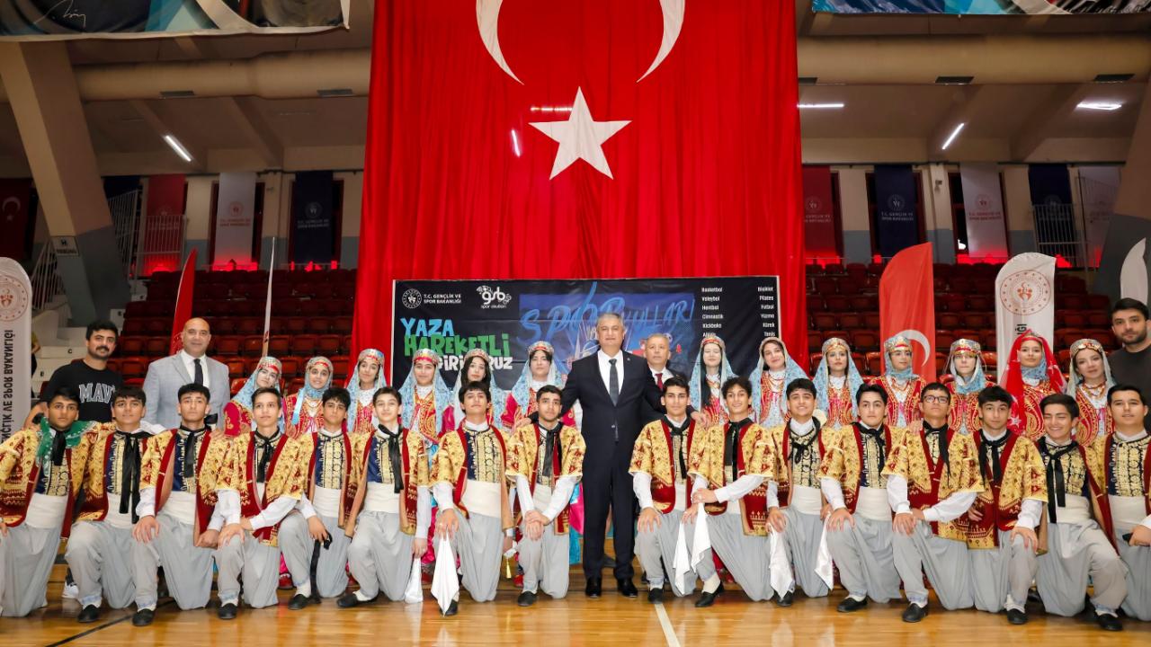 Vali Mustafa Yavuz Gençlik ve Spor Bakanlığı Spor Okulları ve Engelsiz Spor Okulları Açılış Programına Katıldı