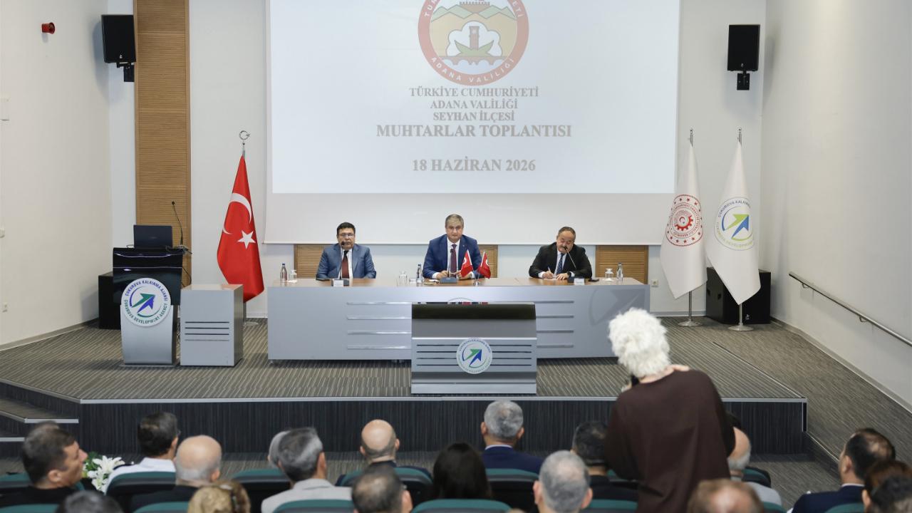 Vali Yavuz, Muhtarlarla Bir Araya Geldi