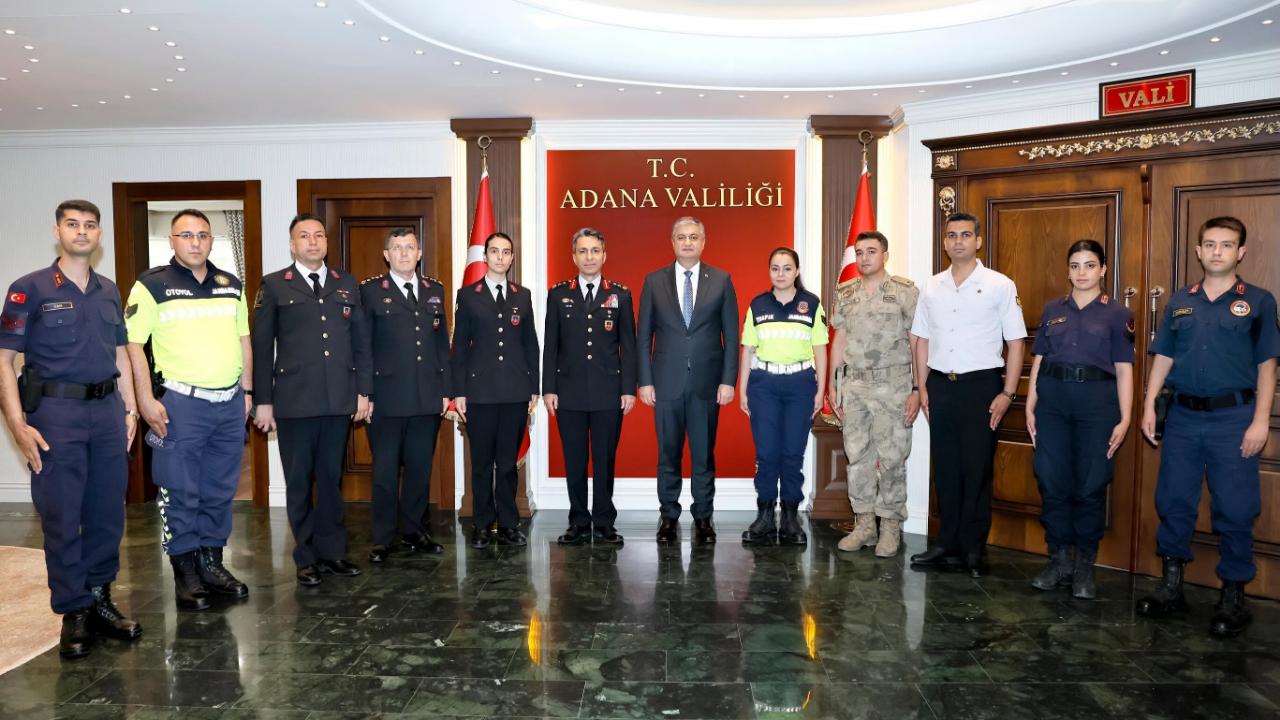 Vali Yavuz’a Jandarma Teşkilatının 187. Kuruluş Yıl Dönümü Ziyareti