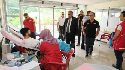 Adana Büyükşehir Belediyesi Personelinden Kan ve Kök Hücre Bağışına Destek
