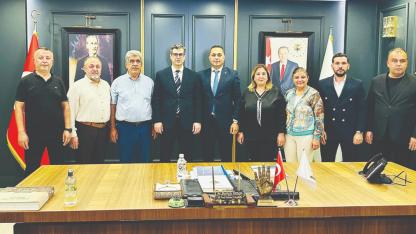 AK Parti Sarıçam Teşkilatı’ndan İl Başkanı Özkan’a Ziyaret