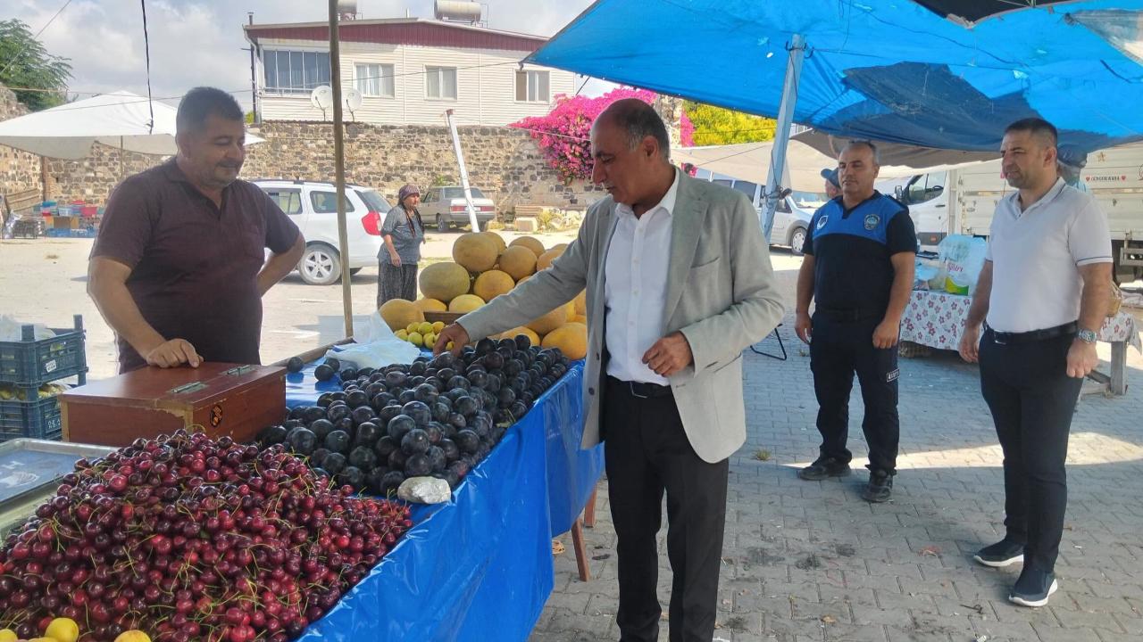 Başkan Altıok Sahada