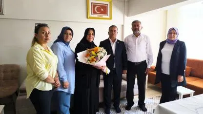 BBP Sarıçam İlçe Başkanı Mehmet Şerif Dumrul'dan Şehit Oruç Kardeşlerin Ailesine Anlamlı Ziyaret