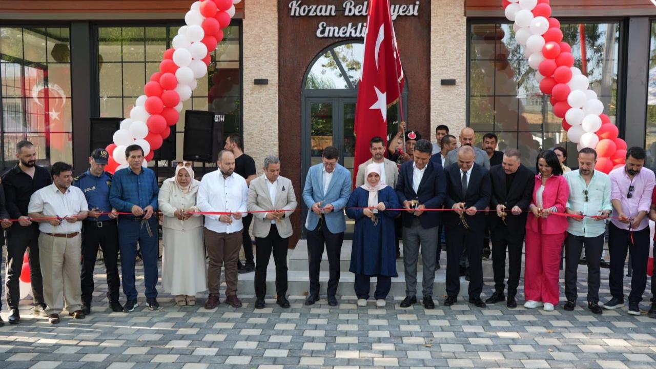 Emeklilere Özel Sosyal Tesis Hizmete Açıldı