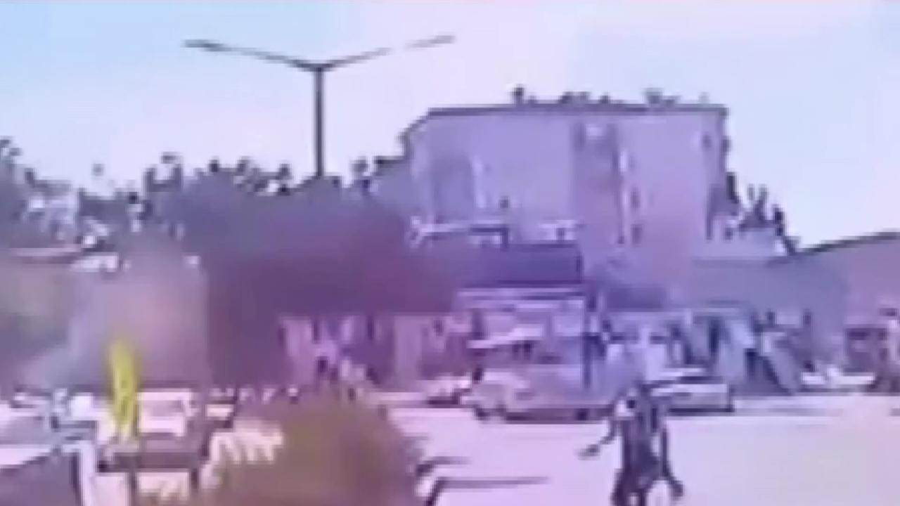 Genç Kıza Böyle Çarpmış!
