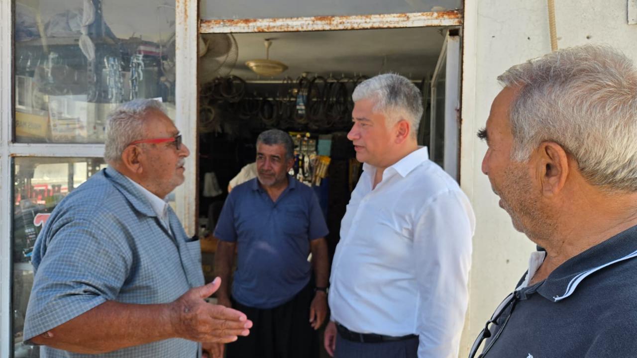 Milletvekili Kısacık Karataş'ta Esnafı Ziyaret Etti