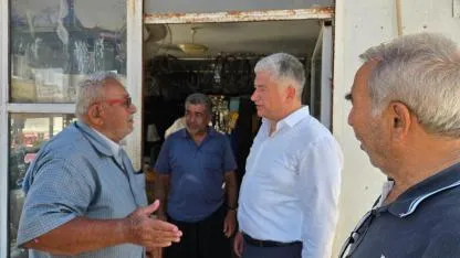 Milletvekili Kısacık Karataş'ta Esnafı Ziyaret Etti