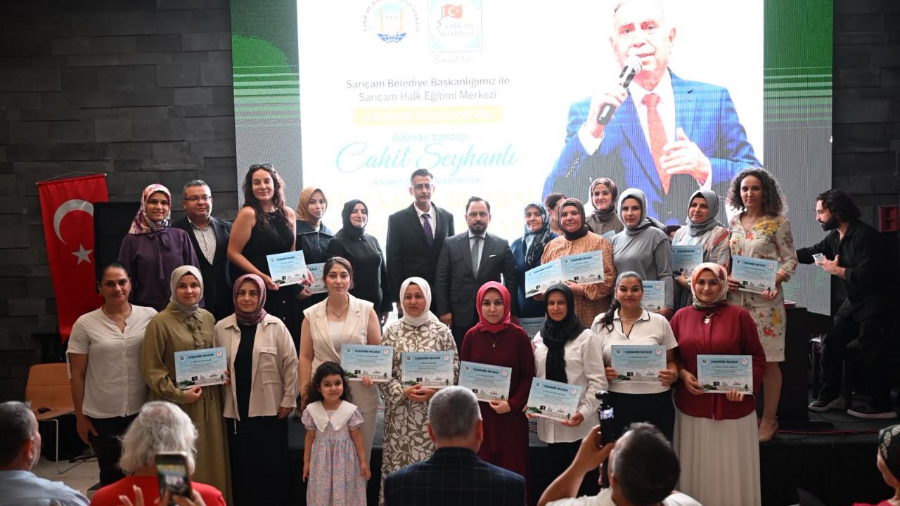 Sarıçam'da 213 Kursiyer Sertifikasını Aldı