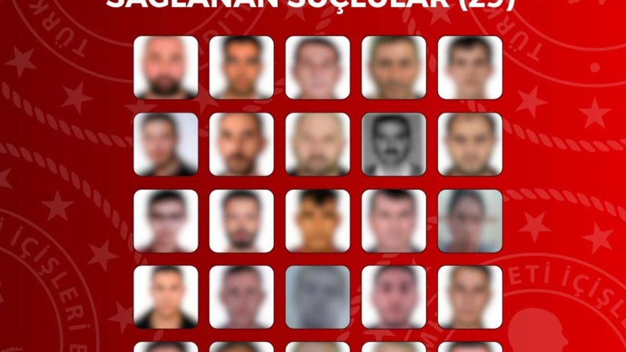 Türkiye'ye Getirildiler! 29'u Kırmızı Bültenle Aranıyordu...