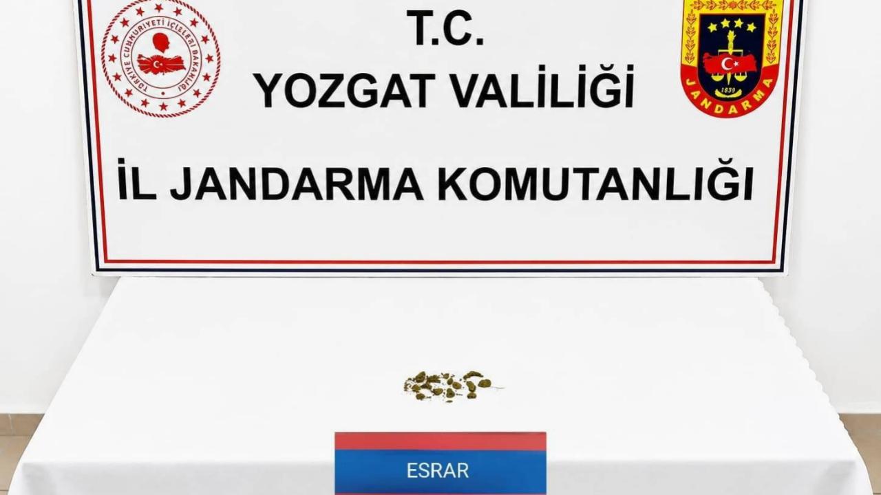 Yozgat'ta Uyuşturucu Operasyonu: 1 Gözaltı